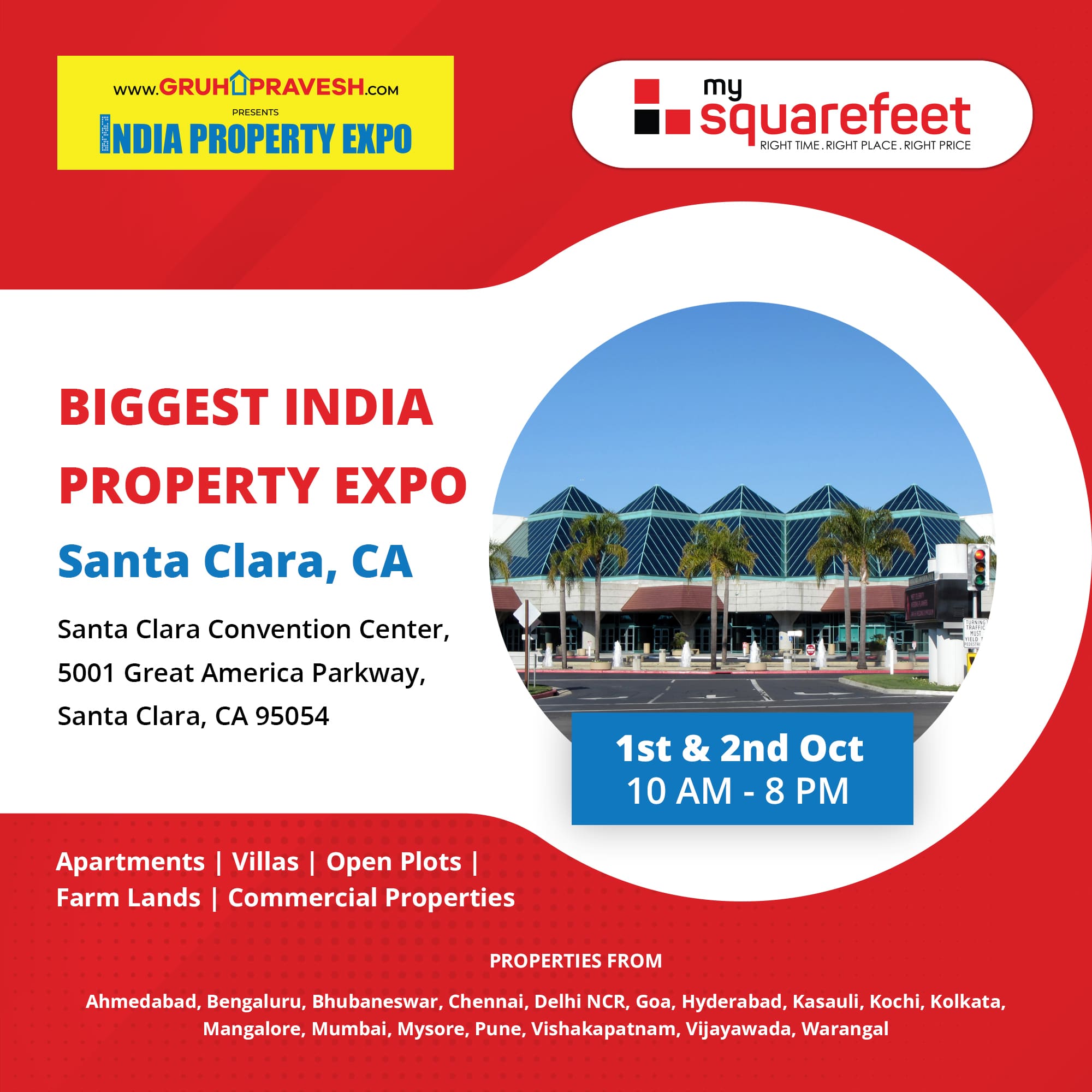 Gruhapravesh expo — Santa Clara, CA 2024